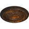 Ekena Millwork Stockport Ceiling Medallion (Fits Canopies up to 6 1/4"), Hand-Painted Rust, 28"OD x 2 3/4"P CM28STRUS - alternate 2